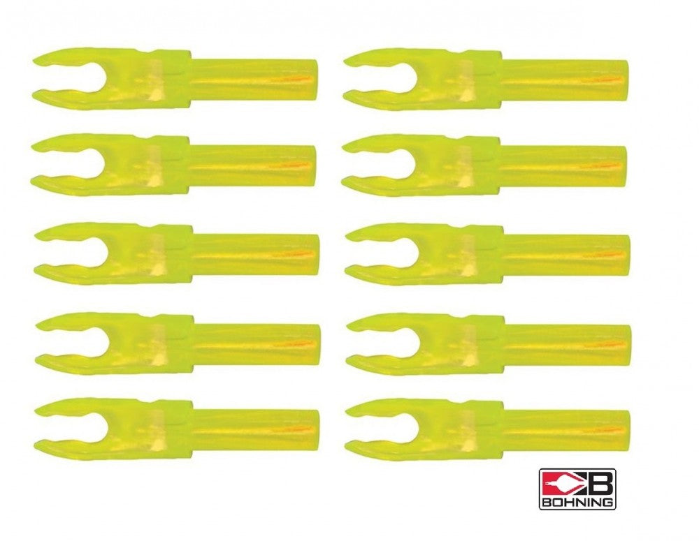 10x Nocks Bohning Blazer G-Nock Double Lock